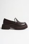 Savana Premium Women's Daily Bitter Brown Loafer Shoes - 3