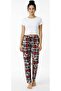 Women's Pajama Bottoms Comfortable Fit Soft Texture Colorfast Velvet Fabric Teddy Bear Pattern