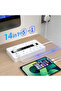 Power Strip with Surge Protection, 5 USB Ports & 1 Type-C Port, 2m Cord (White) - 3