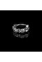 Star Figured Sports Style Ring Snap Biker 316l Steel Earrings (single)