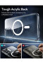 حافظة MagSafe الهجينة الكلاسيكية تتجاوز 3 أضعاف المواصفات العسكرية S25 Plus الشفافة - 6