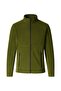 Outdoor Clothing Khaki Green Fleece Jacket with 2 Pockets
