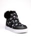 Girl's Fur Lined-Unicorn Printed Light Sole Orthopedic Boots (Num. 22-30) - 2