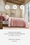 Quilted Velvet Bed Cover Set Double Supersoft 3 Pieces Soft Fiber Filled Powder - 3