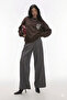 Unisex Oversize Sweatshirt Dolce Casa Printed Brown – Crew Neck, 3 Thread Ribs - 3