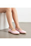 Girl's Pink Color Stone Orthopedic Sole Stylish Ballet
