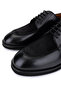 Men's Genuine Leather Black Classic Shoes - 3