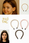 Braided Soft Fabric Women-Child Crown Set, Set of 3