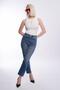 Light Blue Slim Fit Women's Mom Jean Mg1738 - 3
