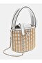 Atalia raffia mini bucket bag - 5