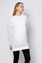 Crew Neck Seasonal Sweatshirt - Ecru - 4
