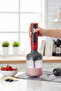 AR1092 Mano 1700 Watt Hand Blender Set - Red - 2