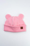 Cotton Lined Fleece Beanie and Neck Collar Set 0-3 Years Old Ribbed Knit Fluffy Baby Beanie Children's Neck Collar - 2