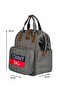 Soft Mother Baby Care Backpack with Thermal Bottle Baby Stroller with Hanger - 3