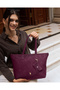 Claret Red Women's Shoulder Bag Us26305 Online Exclusive - 2