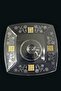 Stone Motif Presentation Bowl with Stand 9X19 cm |   Multi-Purpose Stylish Snack Bowl – Serving & Decor Product - 4