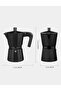Stovetop Espresso Maker, 6 Cups Moka Coffee Pot (Italian Style) - 3