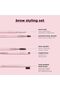 Brow Styling Set, For Lifting and Styling, Fill and Style, Dual-ended, Full Kit for Eyebrows, 3 Pcs - 3