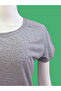 Grimelanj Women's Oversize Crew Neck Basic T-Shirt - 3
