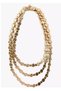 Gold Color 3-Piece Coin Necklace Zra Model - 2