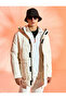 Oversize Puffer Jacket Hooded Pocket Detailed Waterproof - 5
