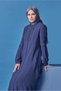 Ribbed Detail Zippered Coat 10356