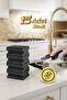15 Pieces of Corrugated Black Glitter Dish Sponge – Durable Pinterest Cleaning Sponge Set with Special Texture