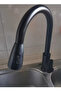 Black Pull-Out Sprayer Base Kitchen Mixer - 5