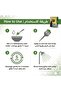 Yemeni Sidr Leaves Powder 250g | 100% Natural Organic Sidr Powder - For Hair Growth & Scalp Treatmen - 3