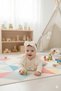 Cotton Bow Lace Detailed 3-Piece Baby Girl Set - 2