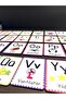 29 Letter Wooden Alphabet Cards - Letter Set - Alphabet Training Set - Kindergarten Nursery Preschool Training - 6
