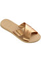 Aqua Metallic Women's Slippers 4148866 - 2