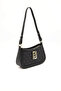 Black - Black Monogram Women's Crossbody Bag Sp1132 - 2