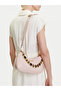 Women's Leather Logo and Chain Detailed Shoulder Bag Jc4070Pp1Ml1360A - 2