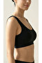 Women's Thick Strap Cotton Bustier 3-Pack – Black, White, Skin Color - (Removable Pad) - 8