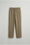 Men's Elastic Waist Baggy Pants Light Brown