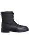 Concave Welt Nylon All Printed Women's Black Boots Yw0Yw02073-Beh