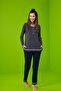 23197 Women's Plaid Long Sleeve Pajama Set