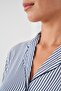 24549 Women's Buttoned Striped Pajamas Set - 3