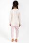 2793 Cute Animals Vanilla Girl's Pajama Set - 5