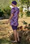 23140-3 Women's Half Sleeve Semi Hijab Swimsuit - 2