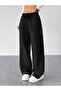 Women's Striped Wide Leg Sweatpants - 5