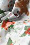 Christmas Cake Patterned Suede Runner Tablecloth - 3