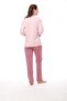 1532 Model Large Size Women's Long Sleeve Pajamas - 3