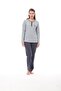 1532 Large Size Women's Long Sleeve Pajamas