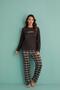 14102-8 Women's Perfect Thermal Long Sleeve Pajama Set - 7