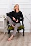 8766 Striped Women's Pajama Set