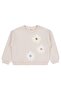 Daisy Embroidered 6-9 Years Old Sweatshirt - Beige 6-7 Years Old