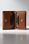 Real Leather Handmade Genuine Leather Wallet Card Holder Italian Stitching Premium Genuine Leather - 2