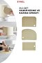 Plastic Dough Pastry Cutter Scraper Shaper Kneader Apparatus Set of 3
